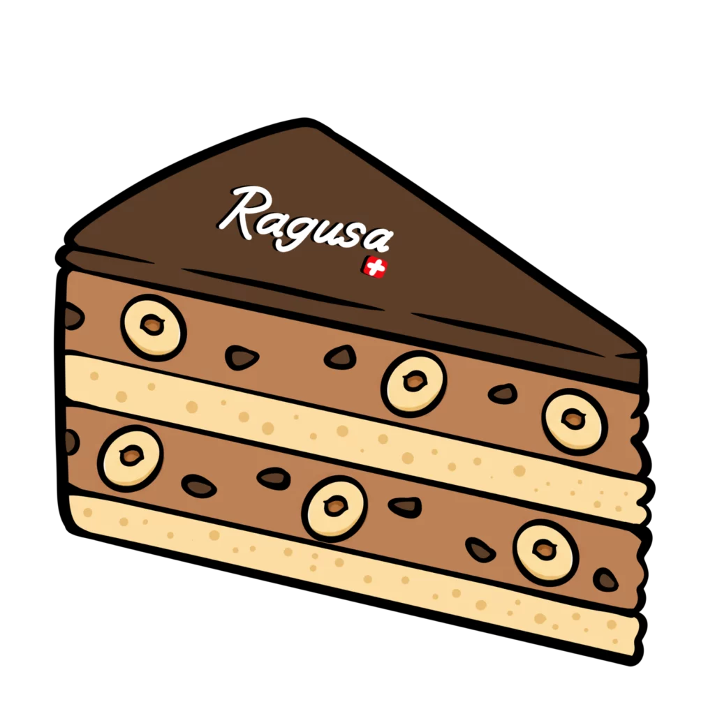 Le gâteau au Ragusa